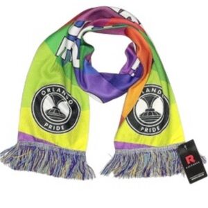 Orlando Pride Multicolor Scarf. NWT!